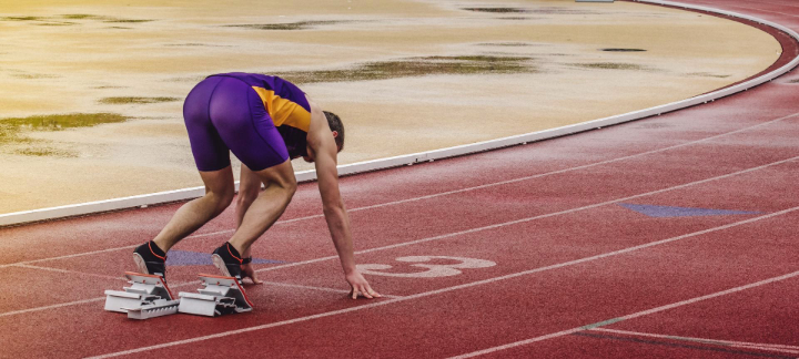 me preparing for race at oval track